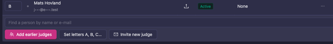 Add earlier judges at the bottom of the judge list